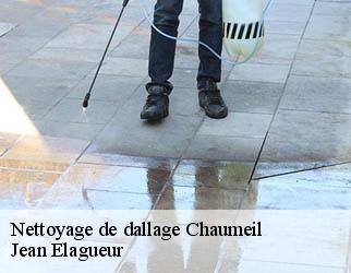 Nettoyage de dallage chaumeil-19390 Jean Elagueur